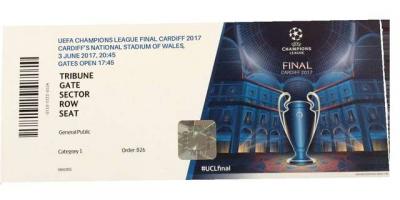 6 Entradas Cat.1 Final Champions League 2017 Cardiff